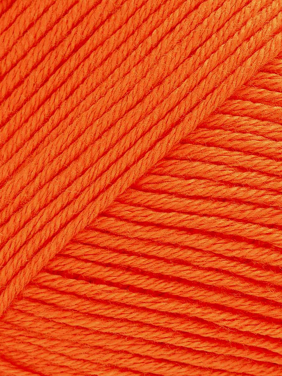 Пряжа для вязания YarnArt Baby Cotton 50гр 165 м хлопок акрил детская 10 мотков 421 оранжевый - фото 4
