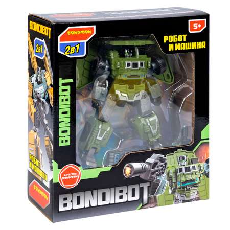 Фигурка Bondibon трансформер Робот Машина 2в1