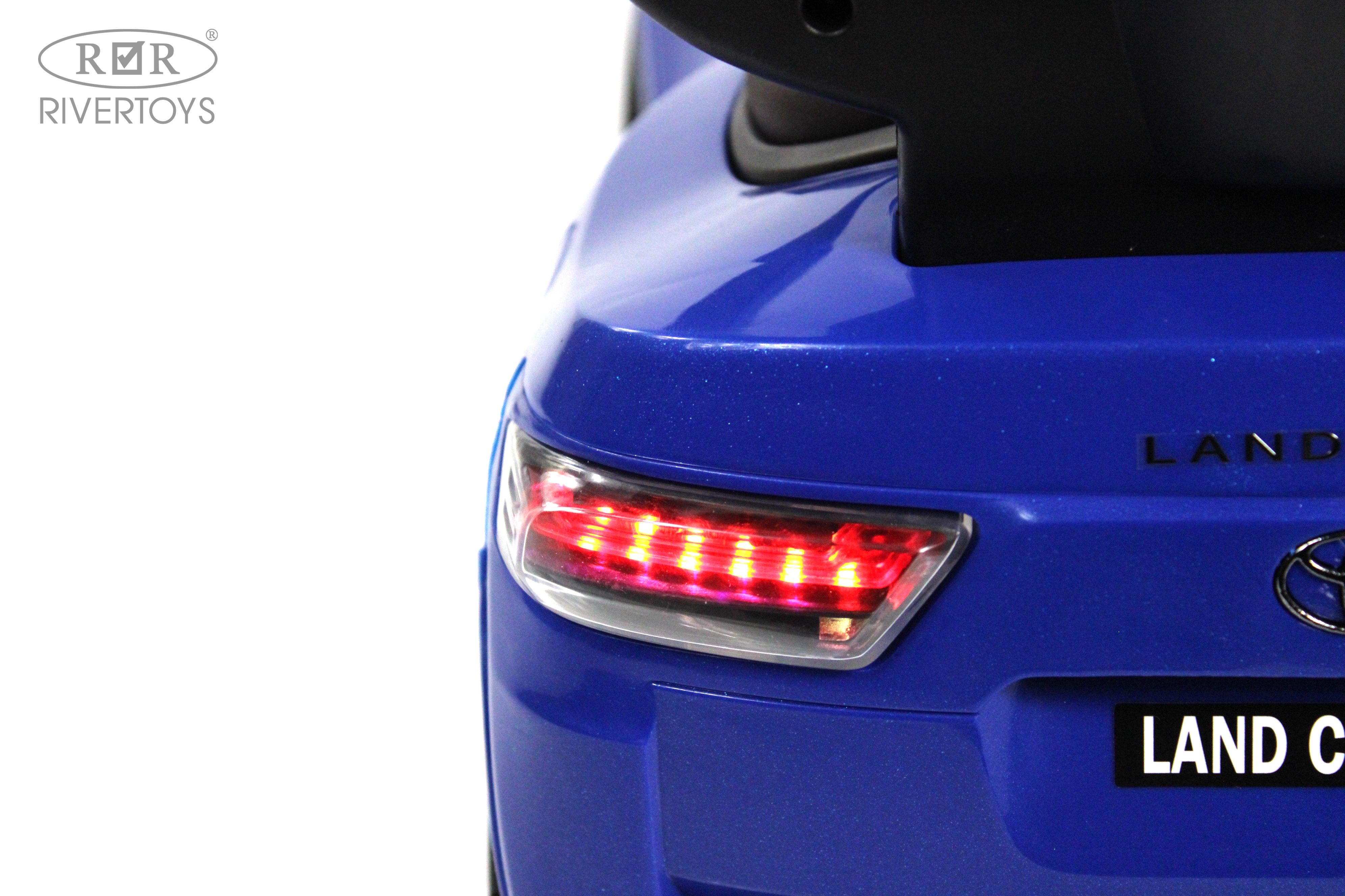 Каталка RIVERTOYS Z002ZZ-B-BLUE синий - фото 7