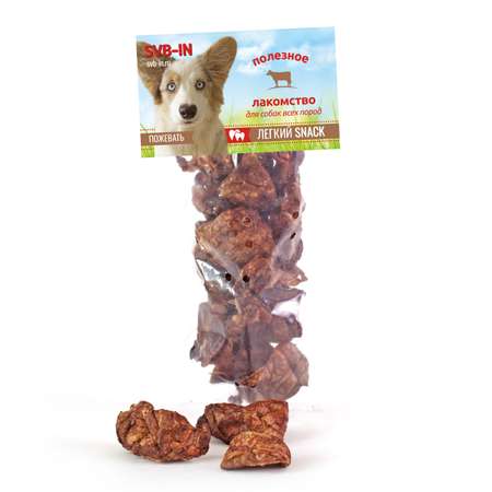 Лакомство для собак SVB-IN 100г Легкий Snack Пожевать легкое говяжье