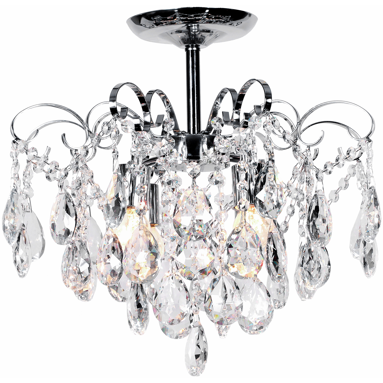Люстра ESCADA Escada 1113/4PL E27*60W Chrome - фото 1