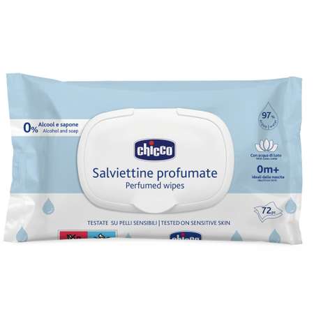 Влажные салфетки Chicco 1 упак. 72 шт.