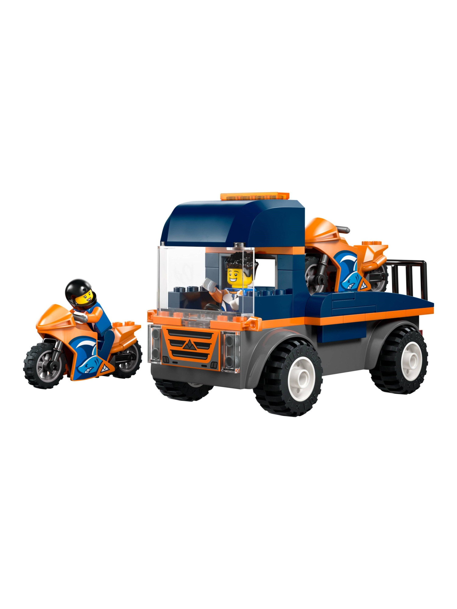 Конструктор LEGO City Транспортер для мотоциклов 88 дет. - фото 2