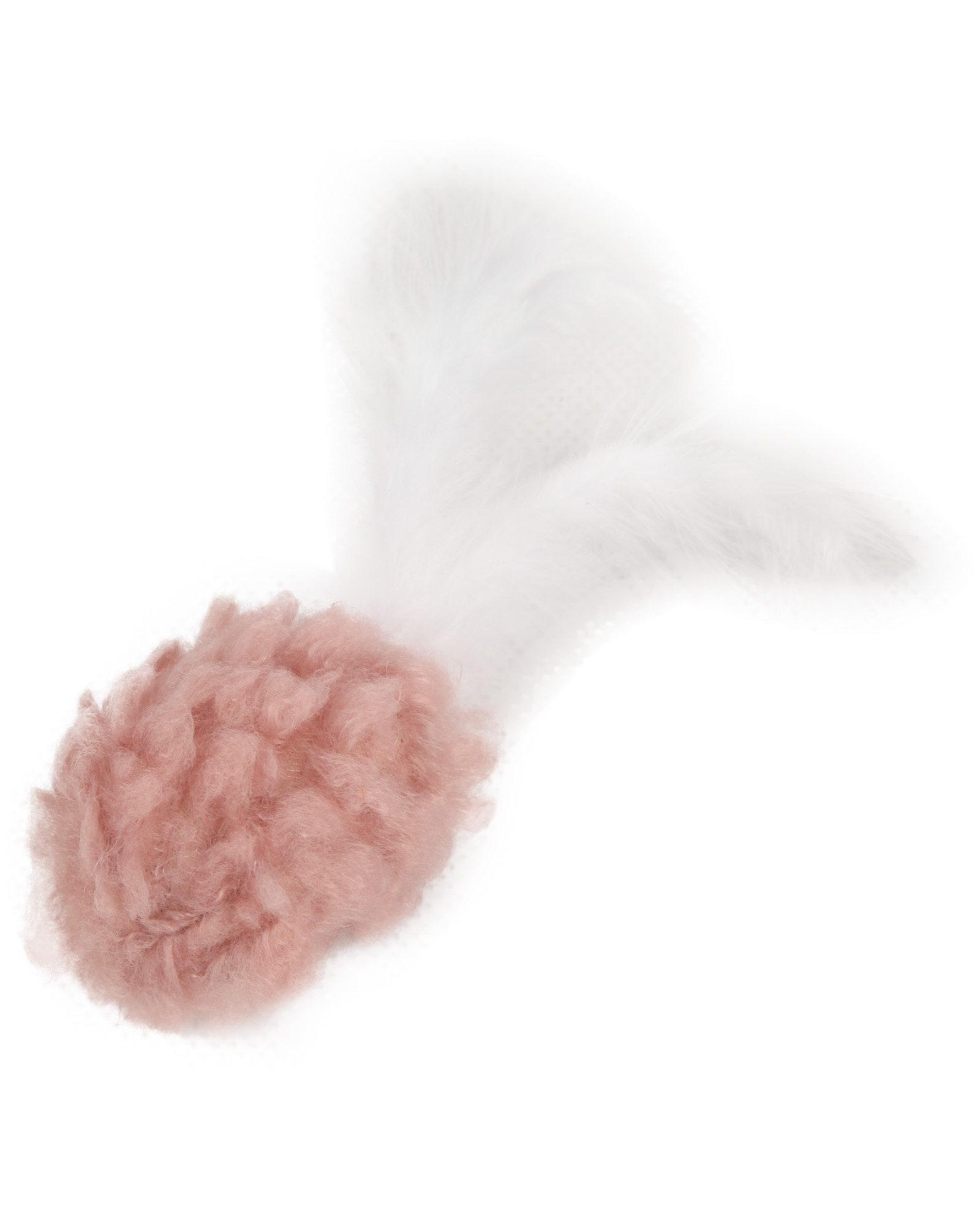 Изображение товара Игрушка для кошек Barbaks Помпон с пером для активных игр с питомцем