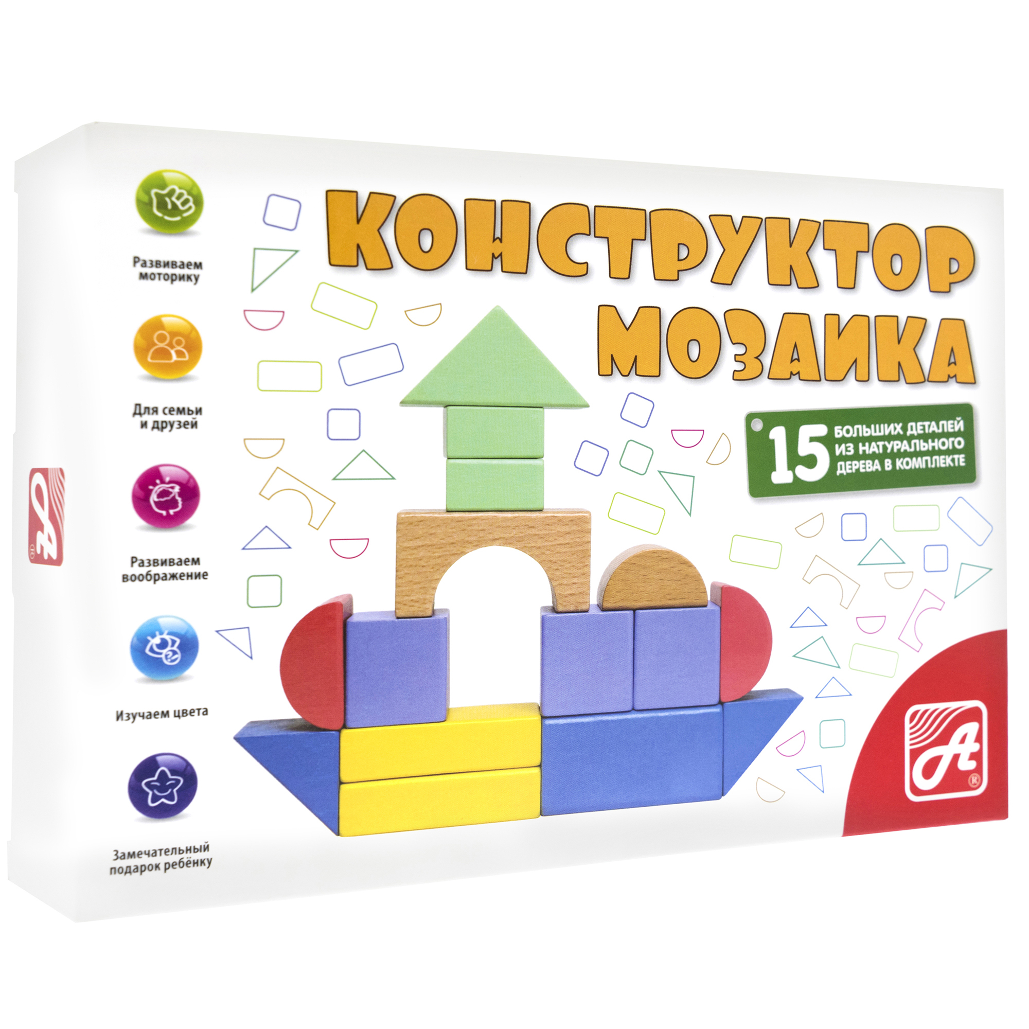 Конструктор Анданте Анданте деревянный - фото 2