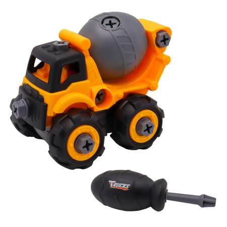 Конструктор Funky Toys Бетономешалка сборная игровая модель