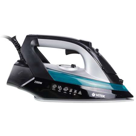 Утюг VITEK VT-8324 2300Вт черный/зеленый