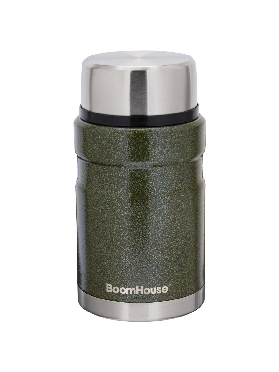 Термос BoomHouse для чая кофе еды 700 мл с широким горлом походный - фото 3
