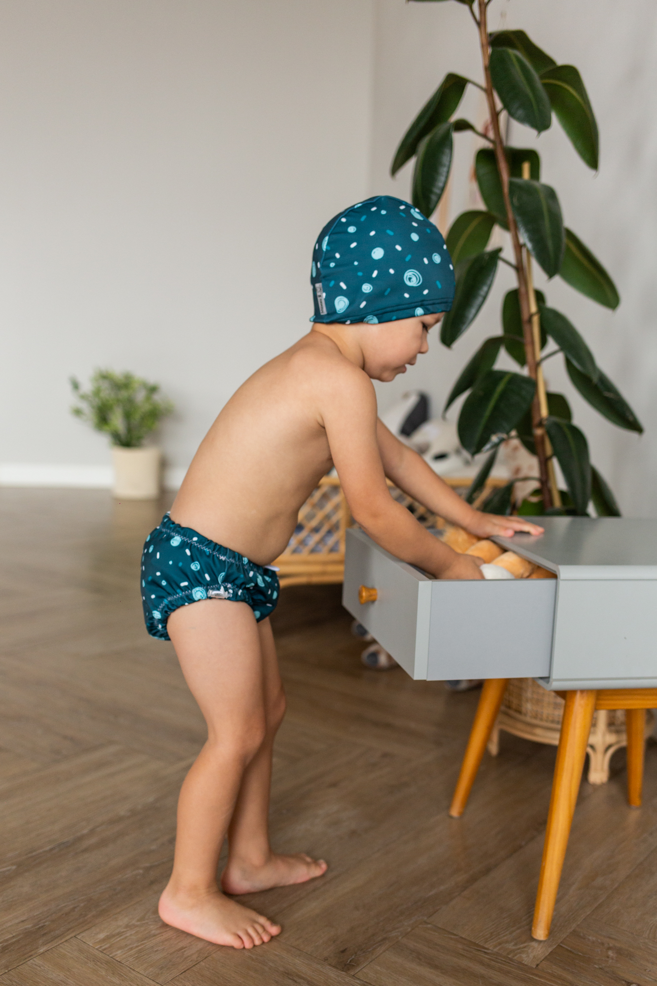 Шапочка для плавания Мамин Я Пузырьки лимонада размер 3-6 лет - фото 9