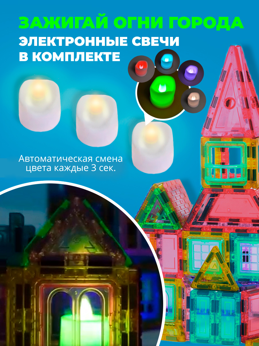 Конструктор Винтик магнитный - фото 7