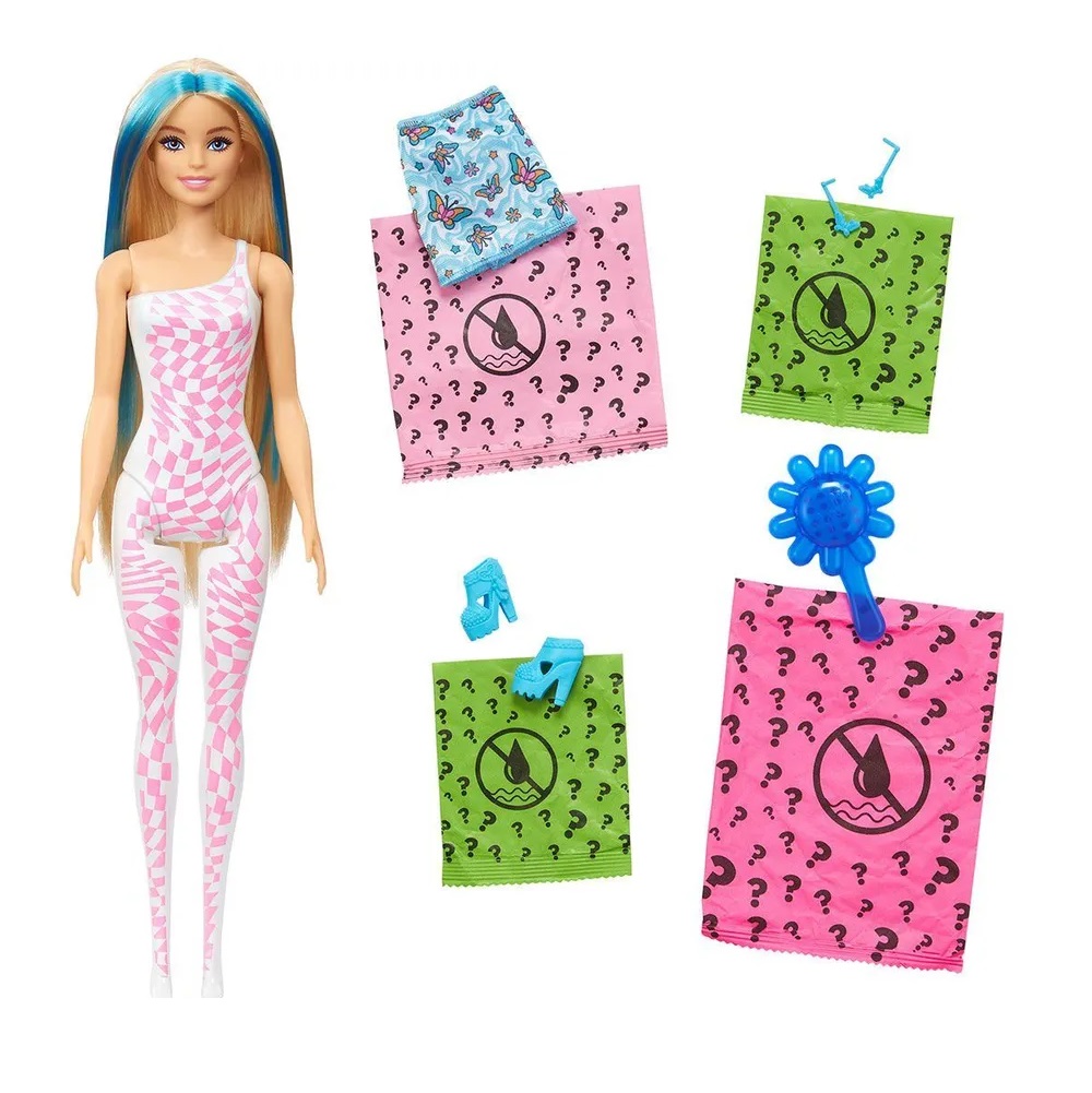 Кукла модельная Barbie Color Reveal Rainbow HRK06 - фото 3
