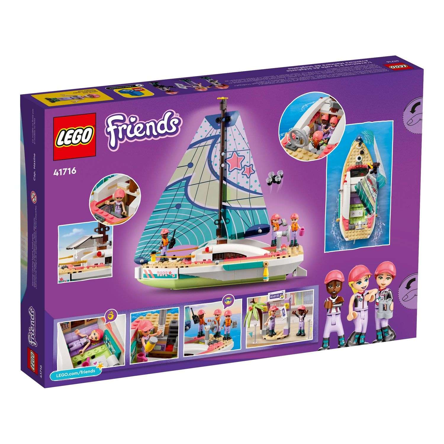 Конструктор LEGO Friends Stephanies Sailing Adventure 304 дет. - фото 9