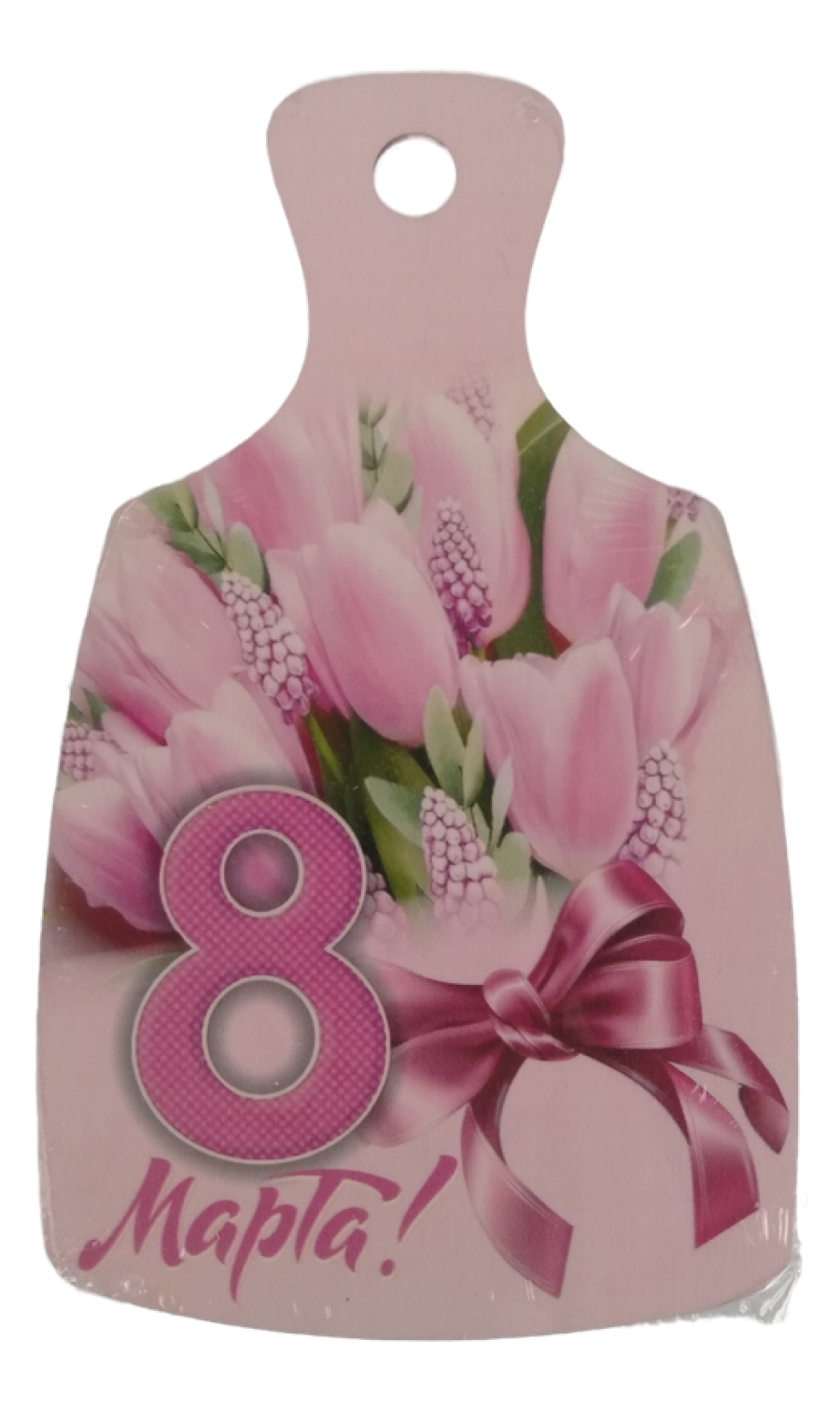 Доска сувенирная Задира разделочная С 8 Марта - фото 2