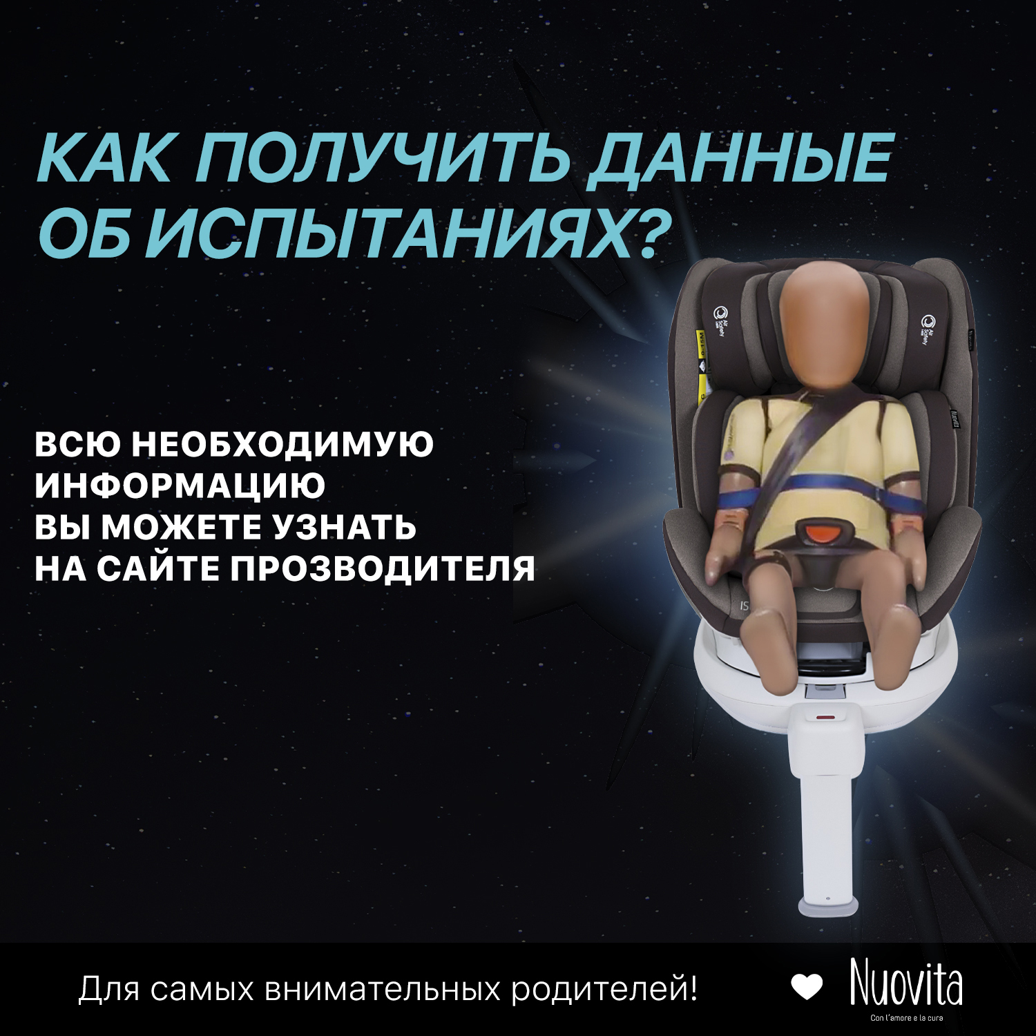 Автокресло Nuovita Isofix 0+/1/2 (0-25 кг) - фото 4