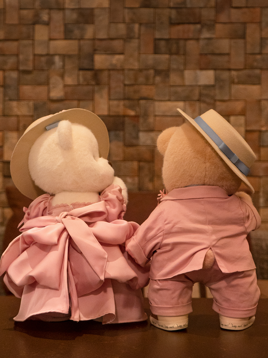 Мягкая игрушка TeddyTales Медведь Сладкая парочка M - фото 18