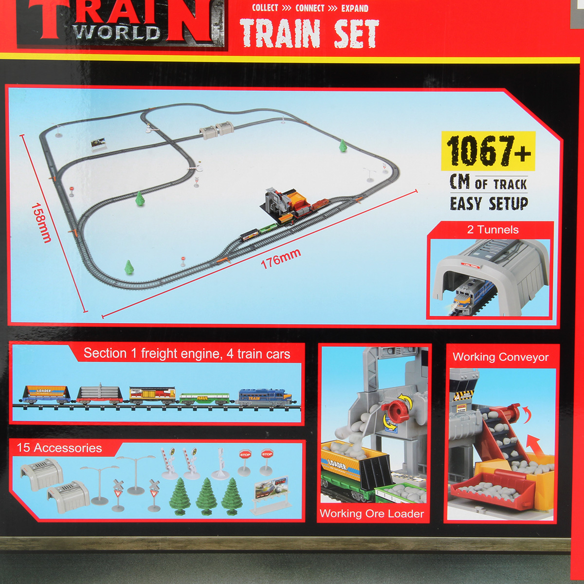 Развивающая железная дорога Veld Co 176 см 136352 - фото 17