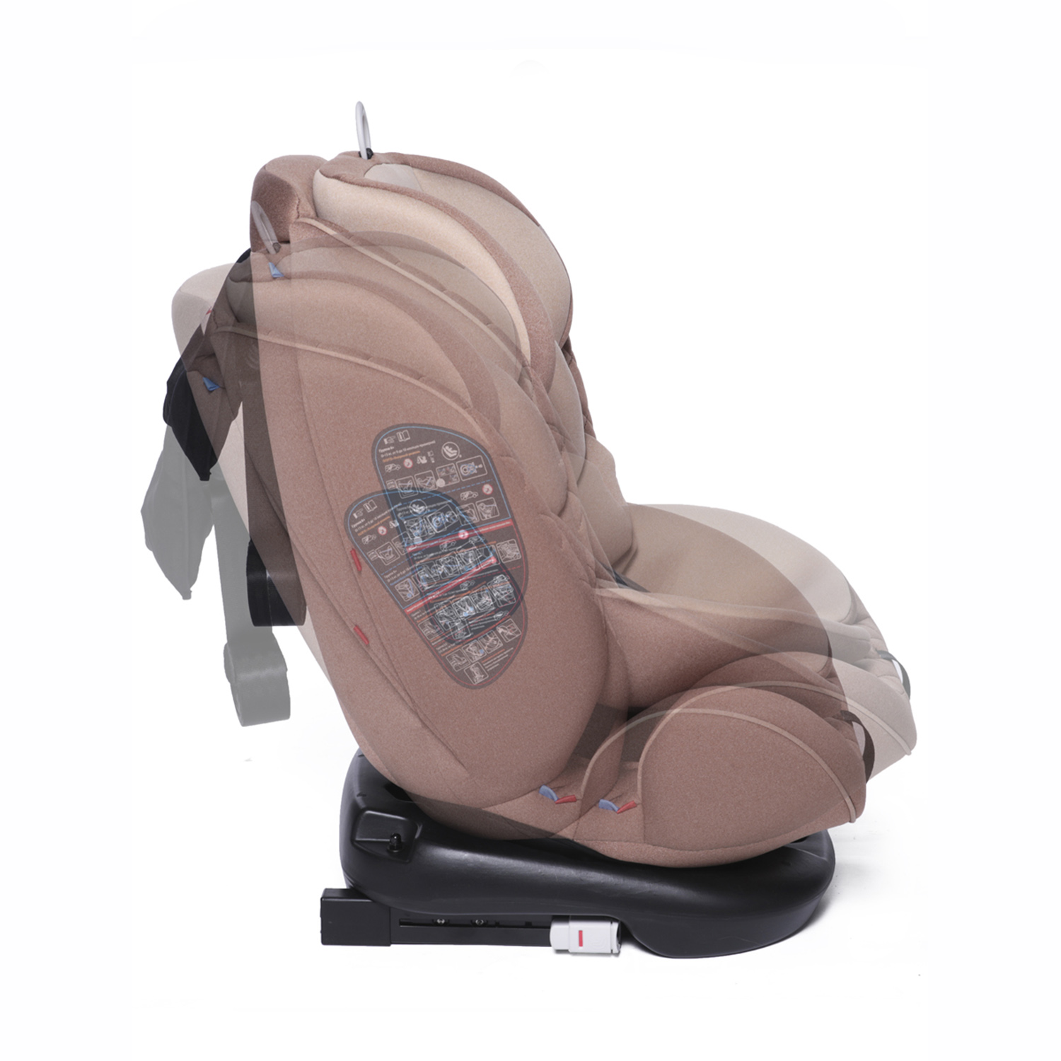 Автокресло BabyCare Shelter Isofix 0+/1/2/3 (0-36 кг) - фото 4