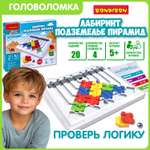 Настольная игра Bondibon логическая ПОДЗЕМЕЛЬЕ ПИРАМИД