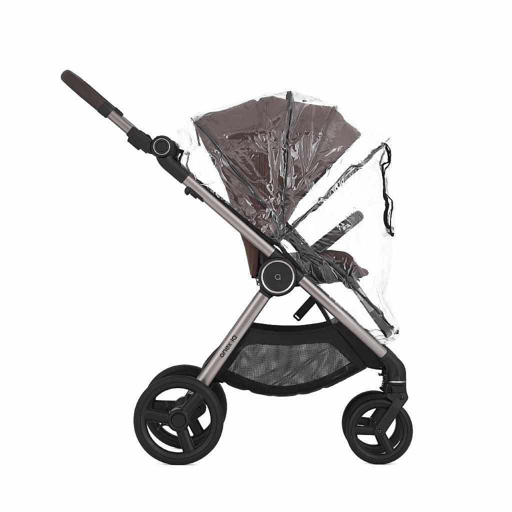 Коляска 2в1 Anex IQ Premium коричневый - фото 14