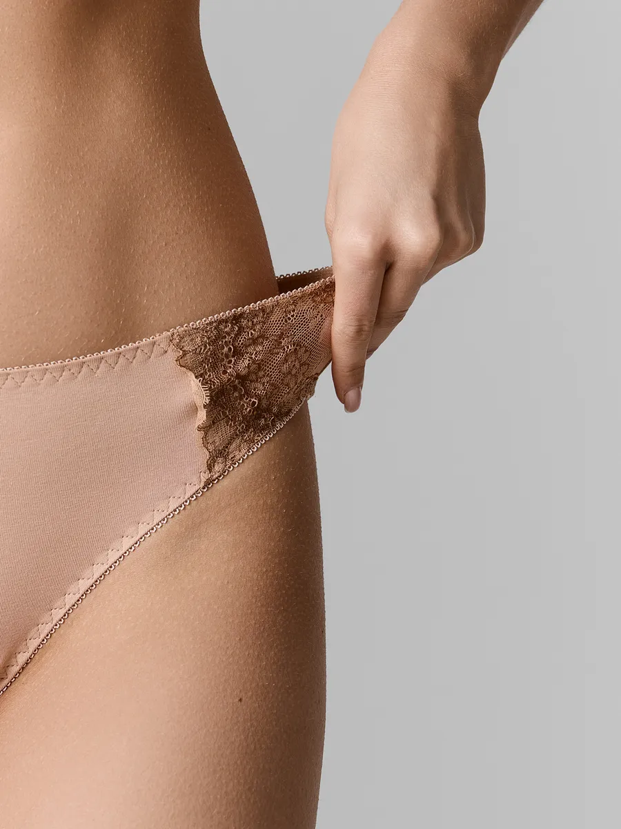 Трусы Mark Formelle (Марк Формэль) 412643/цветы на телесном - фото 5