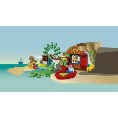 Конструктор LEGO DUPLO Питер Пэн в гостях у Джейка блочный