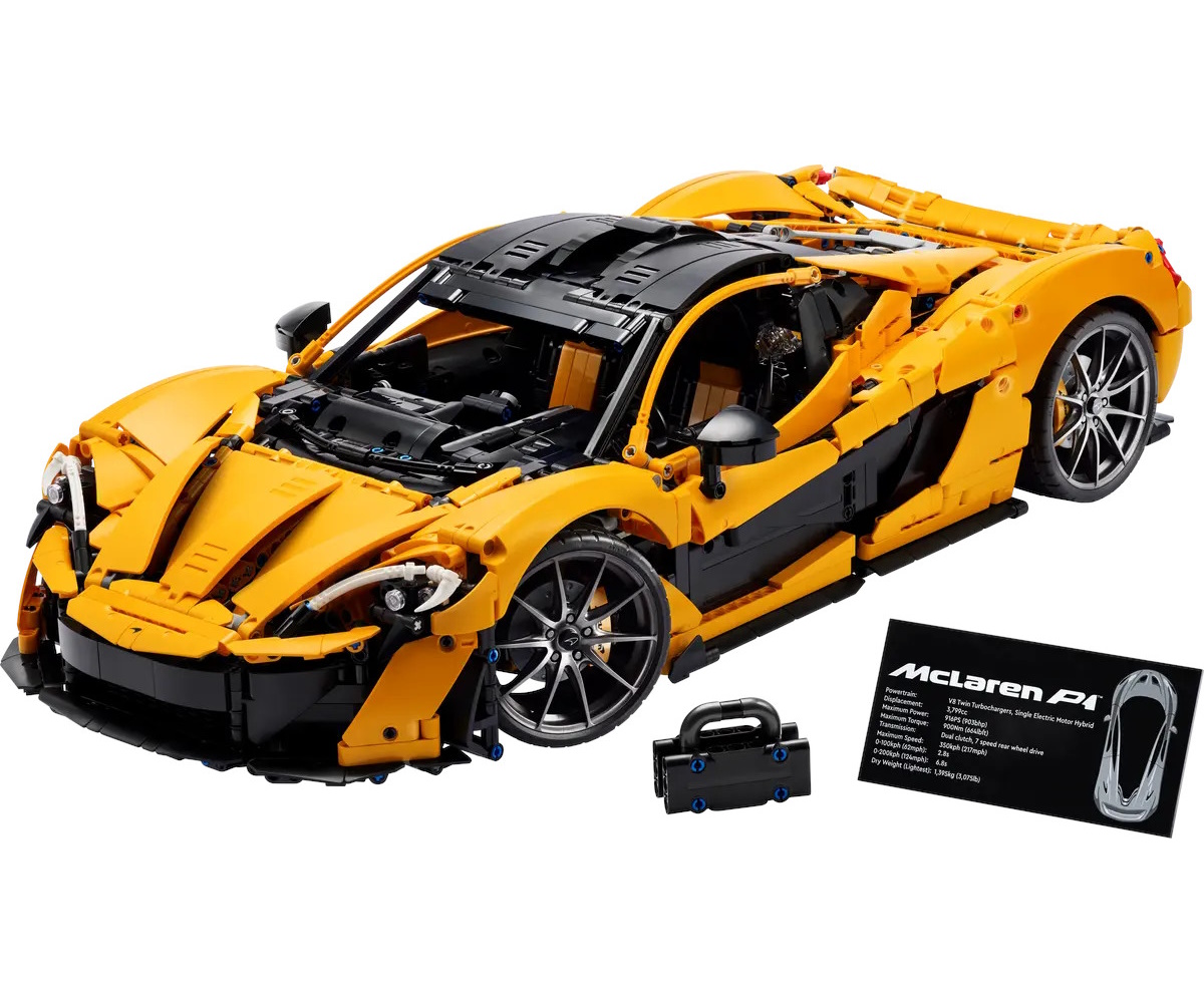 Конструктор LEGO Technic McLaren P1 блочный - фото 2