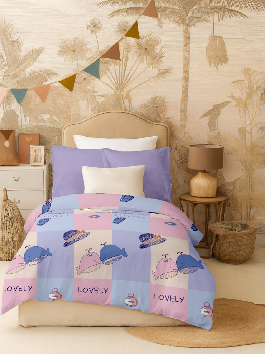 Комплект постельного белья BRAVO kids dreams Киты полутораспальный 3 предм. - фото 11