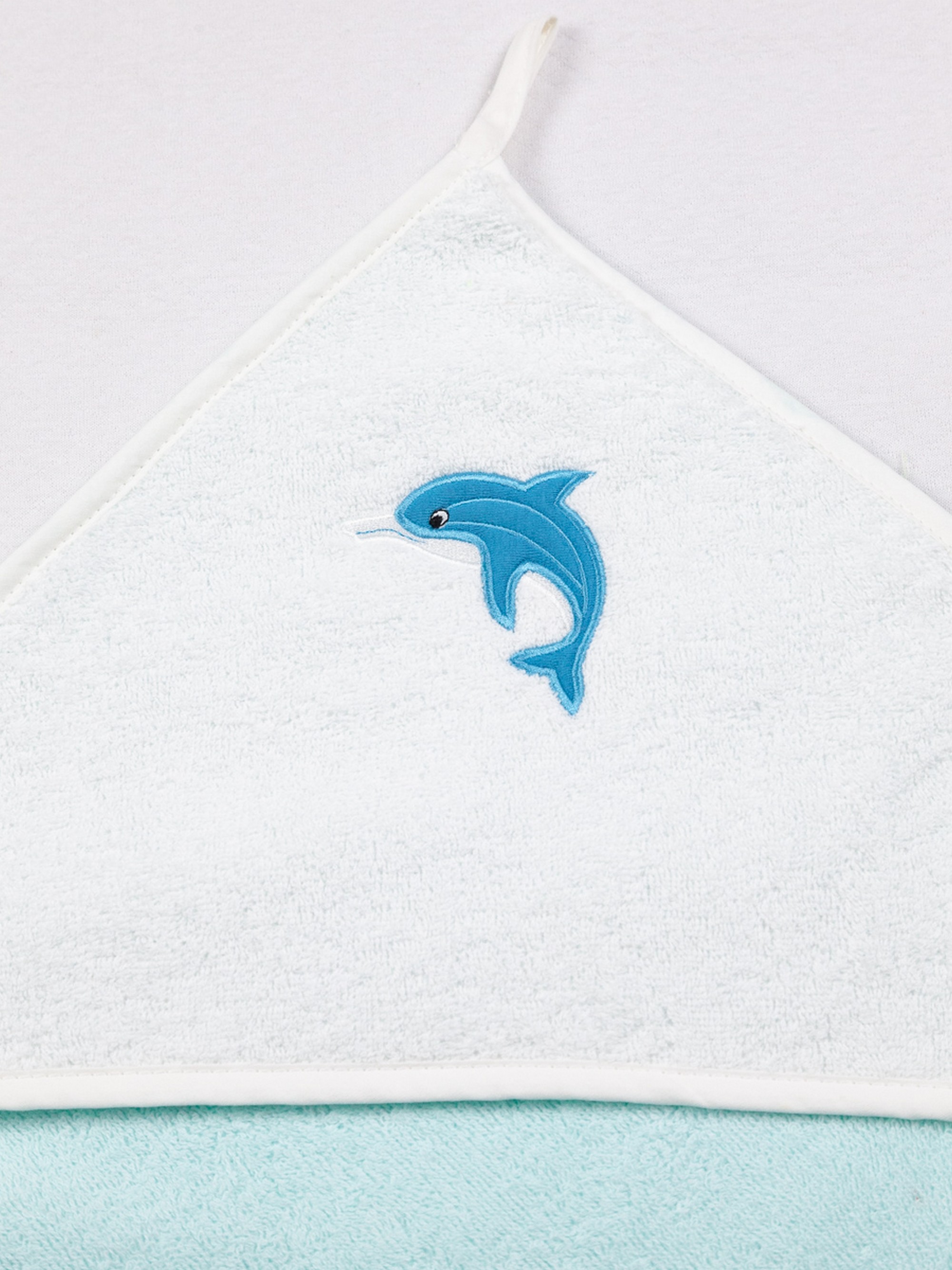 Полотенце уголок Wellness Малыш-53/00_Д 80 x 100 см 1 шт. - фото 4