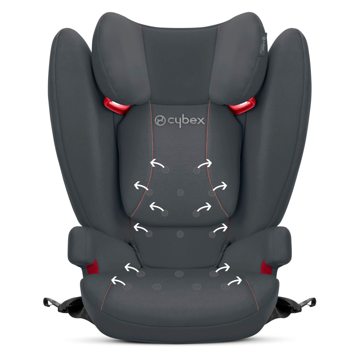 Автокресло Cybex Solution B-Fix Steel Grey 2/3 (15-36 кг) - фото 10
