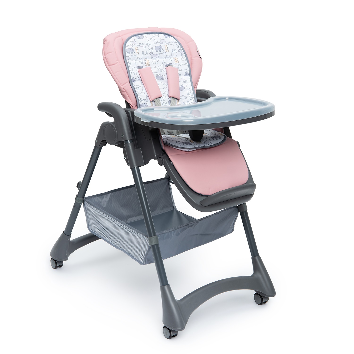 Стульчик для кормления BabyGo Sweet Meals Pink розовый - фото 1