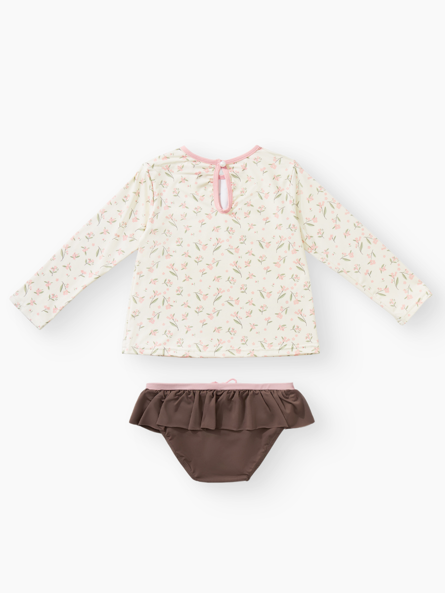 Купальник Happy Baby 50697-1_pink flower - фото 3