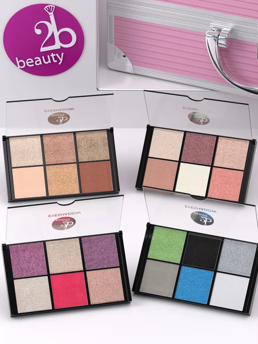 Подарочный набор декортивной косметики 2B Beauty Shine - фото 3