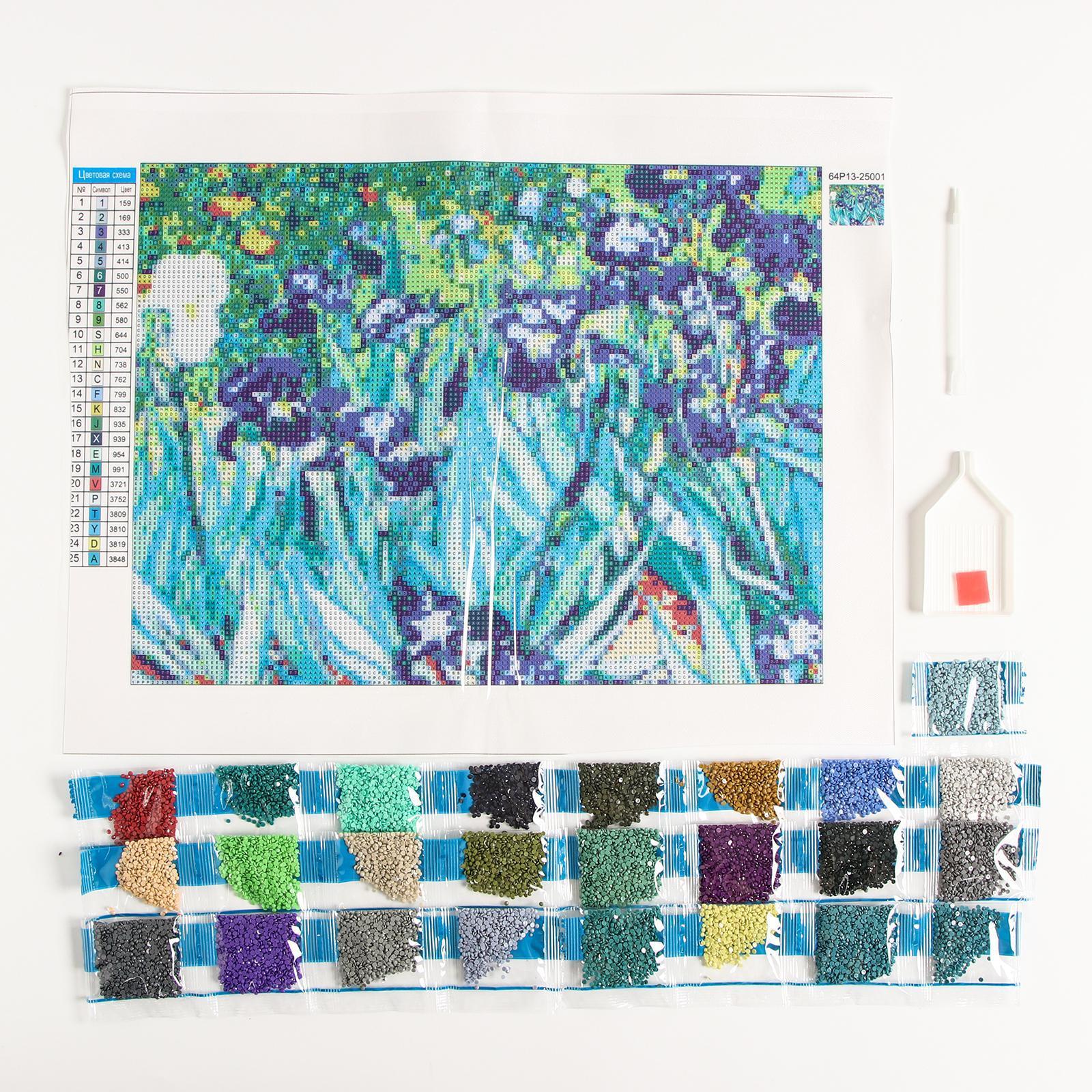 Алмазная мозаика Школа Талантов Ирисы - фото 2