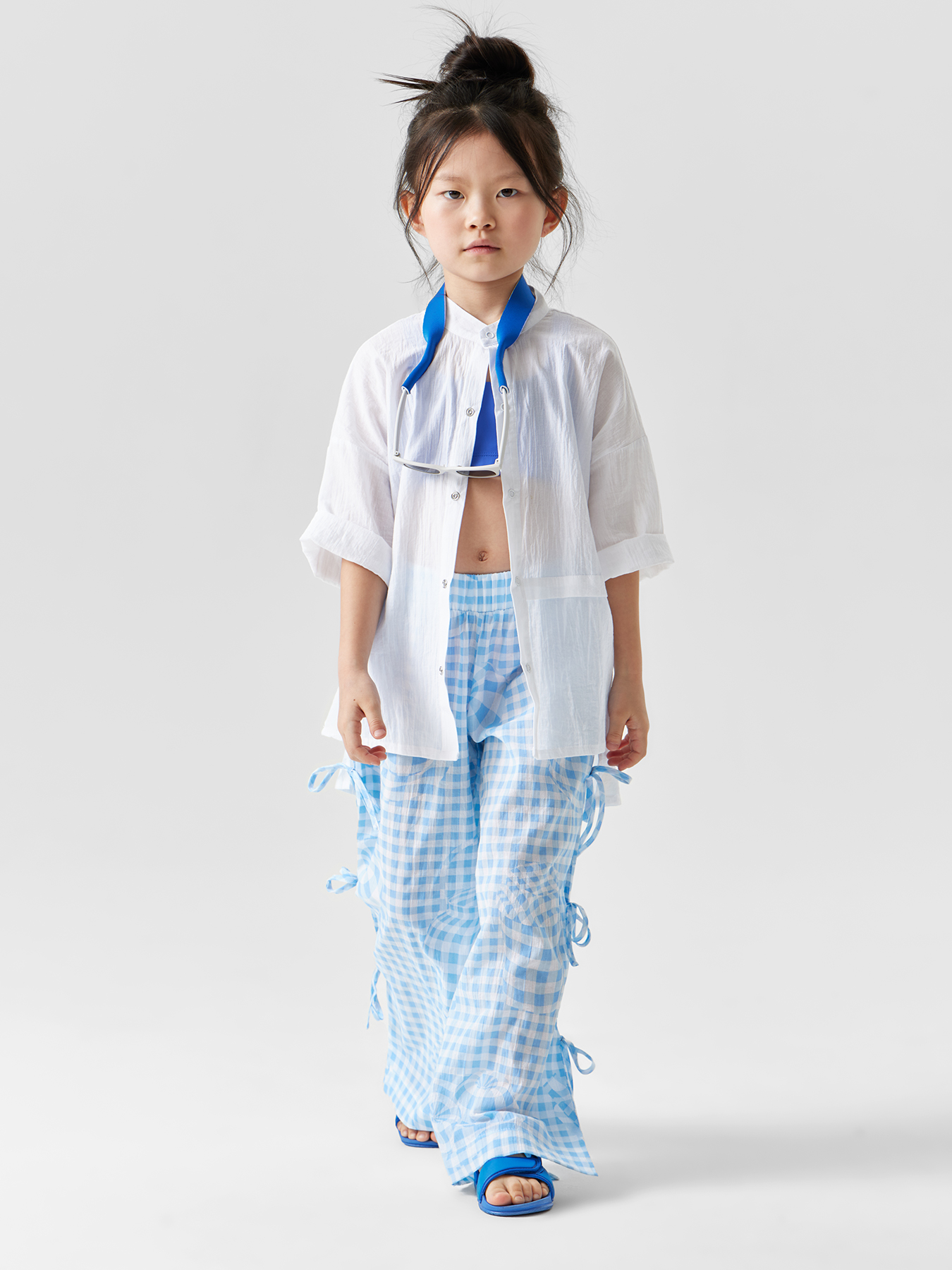 Брюки Happy Baby 88191_light-blue - фото 1