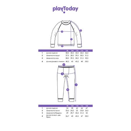 Комплект термобелья PlayToday