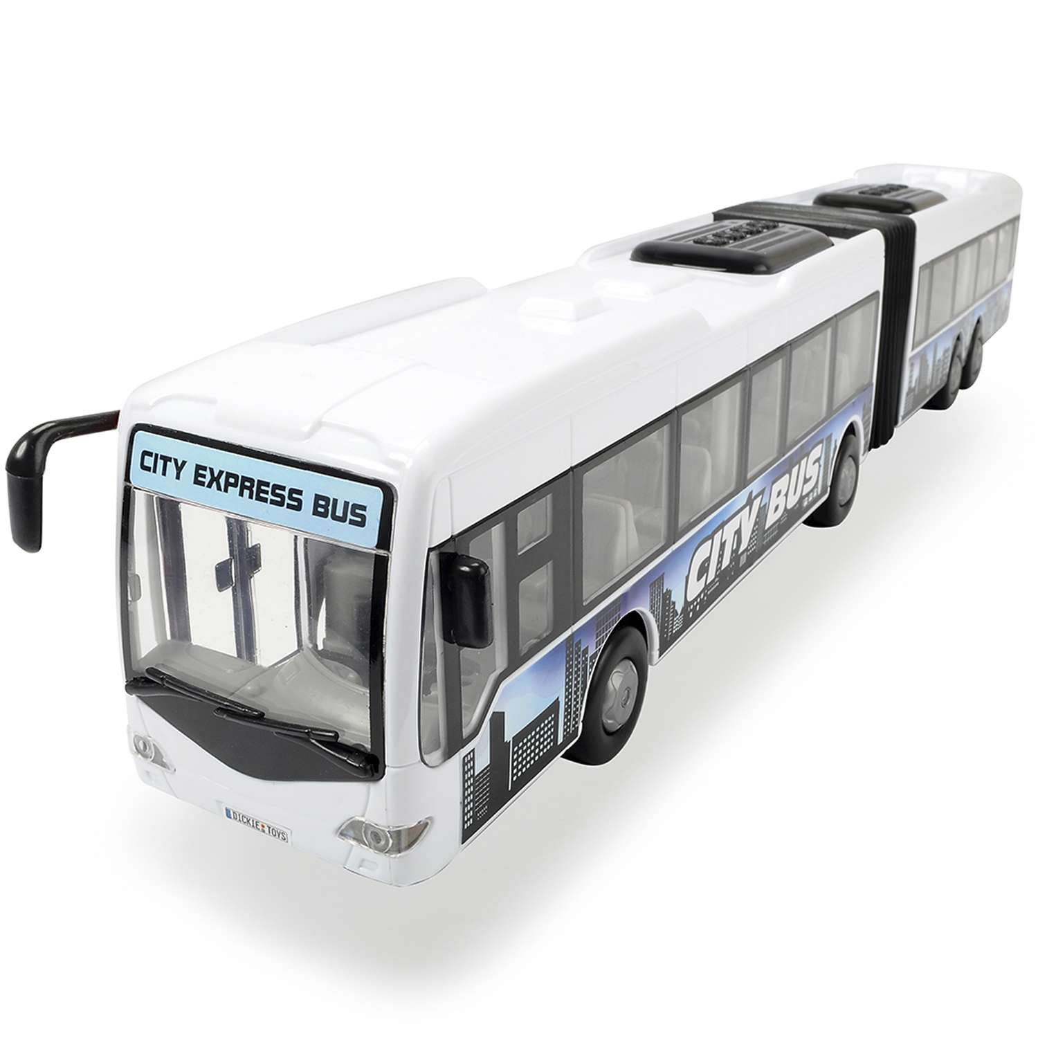 Автобус Dickie 1:43 белый 3748001-1 - фото 1