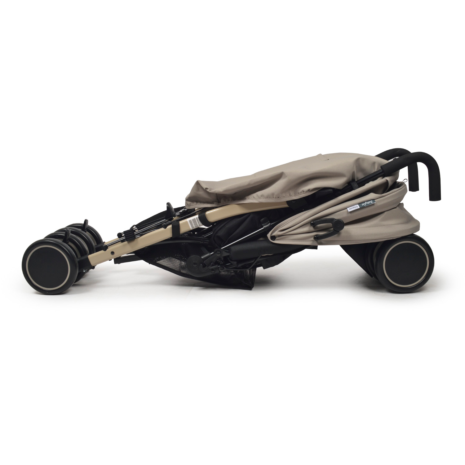 Коляска прогулочная BabyGo Ellipse New бежевый - фото 16