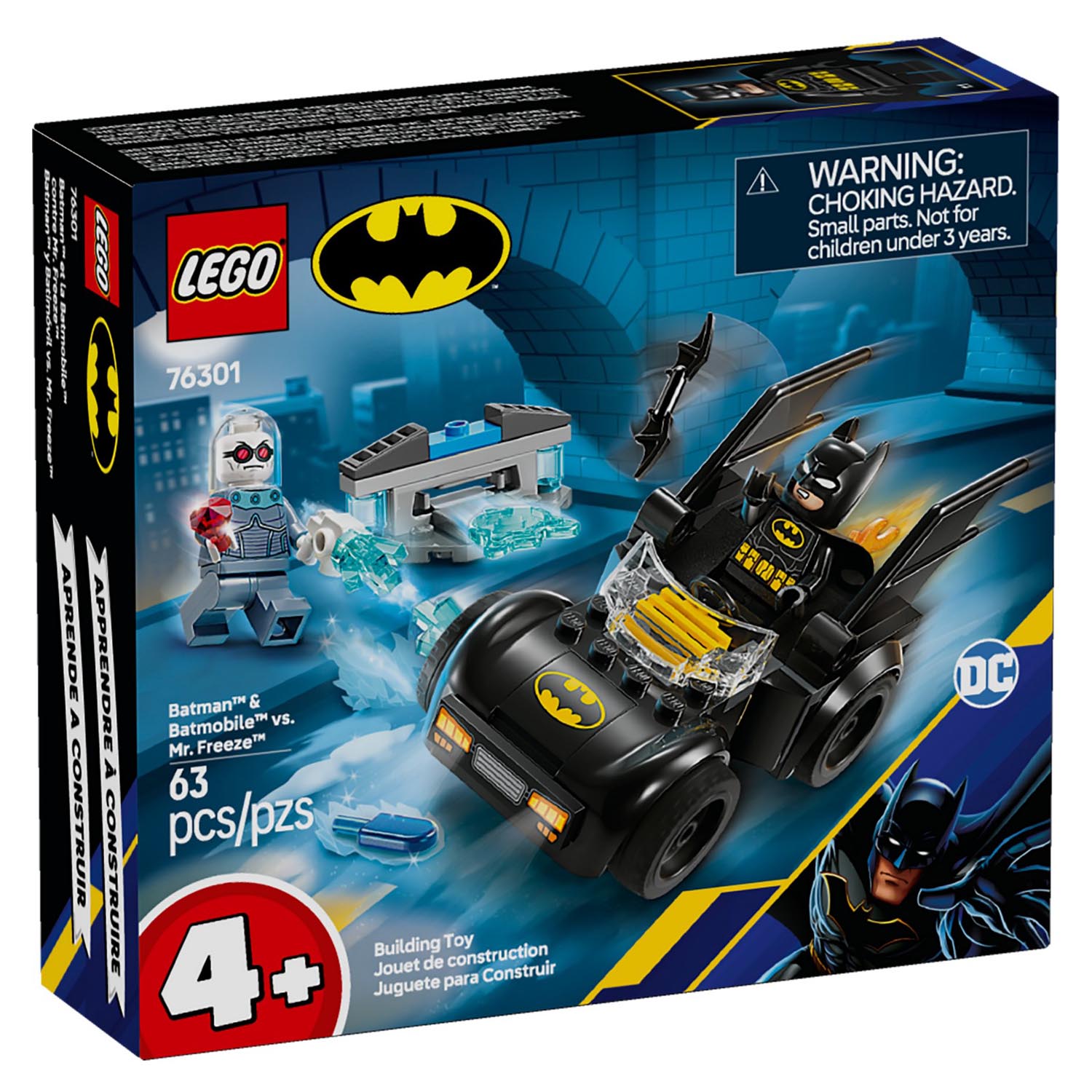 Конструктор LEGO DC Super Heroes Бэтмен против Мистера Фриза 63 дет. - фото 9