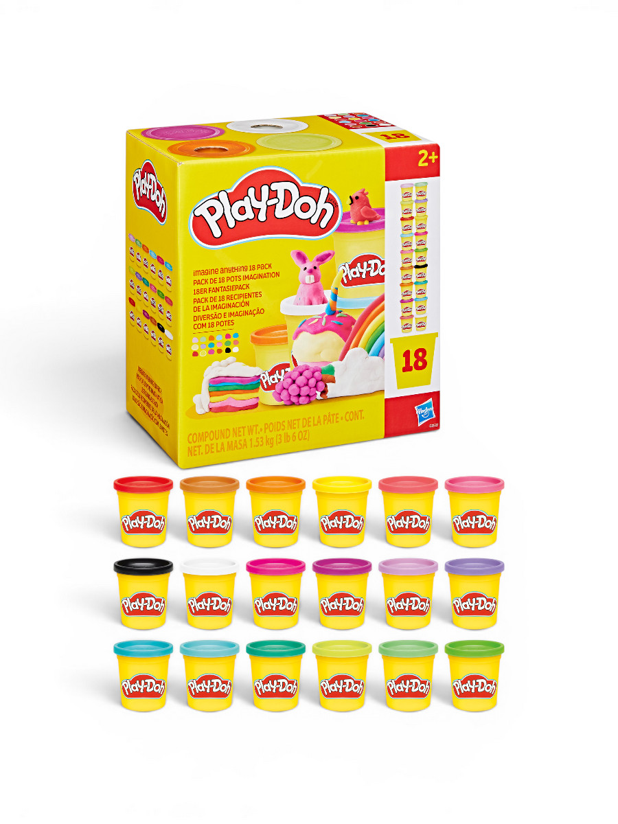 Масса для лепки Hasbro Play-Doh Воображение 18 цв. - фото 8