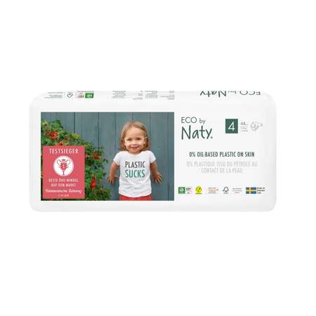 Подгузники Naty 4 44 шт.