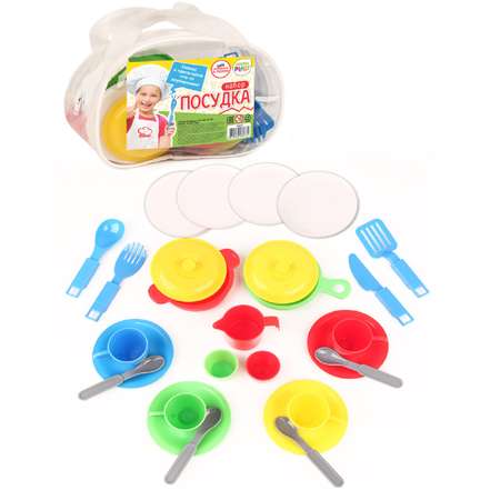 Игрушка Green Plast посуда