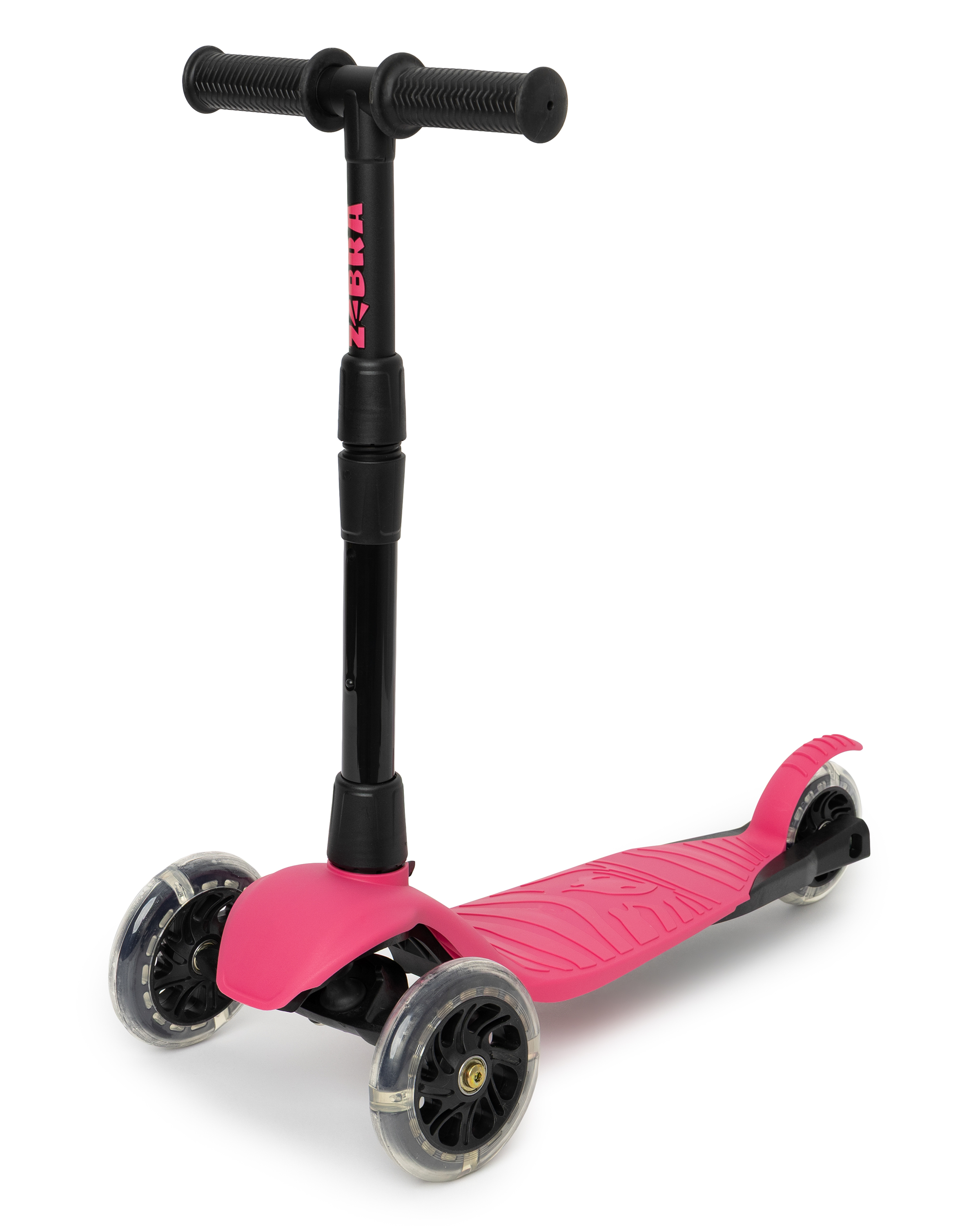 Самокат ZEBRA трехколесный - фото 1