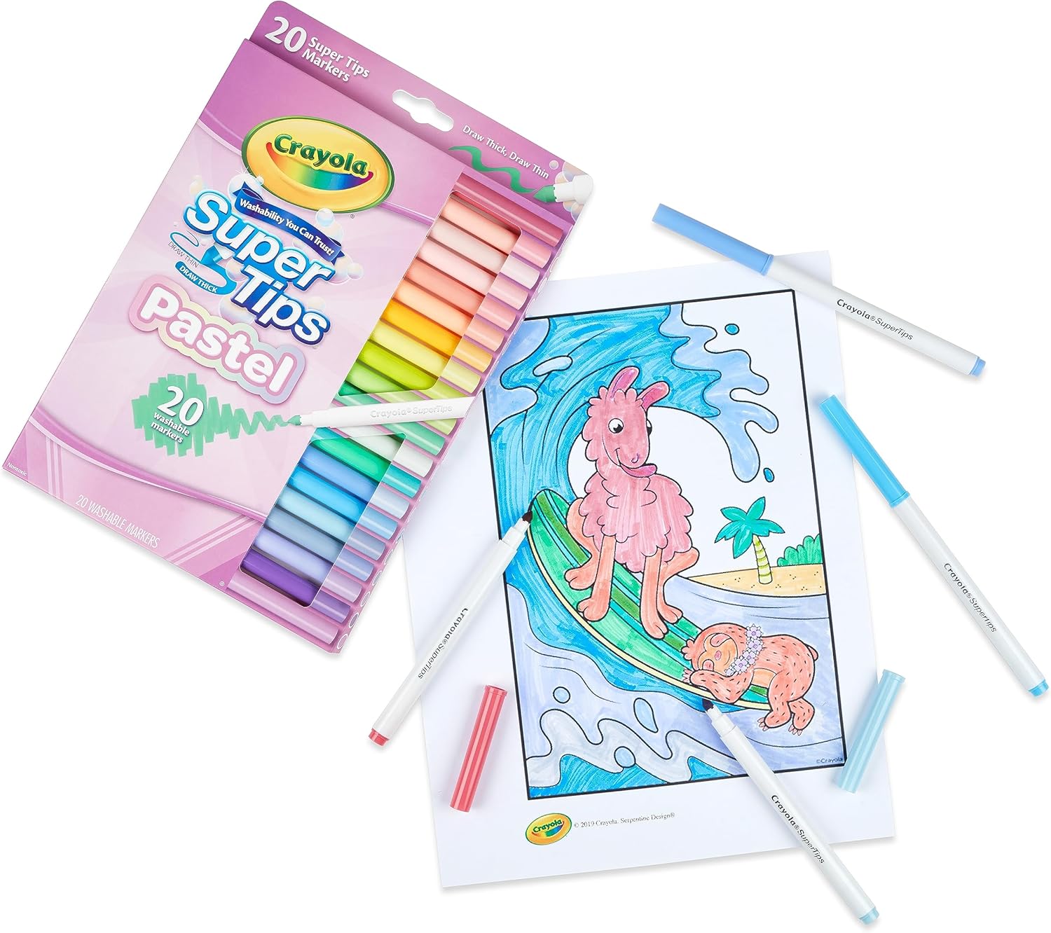 Фломастеры Crayola 20 шт. - фото 2