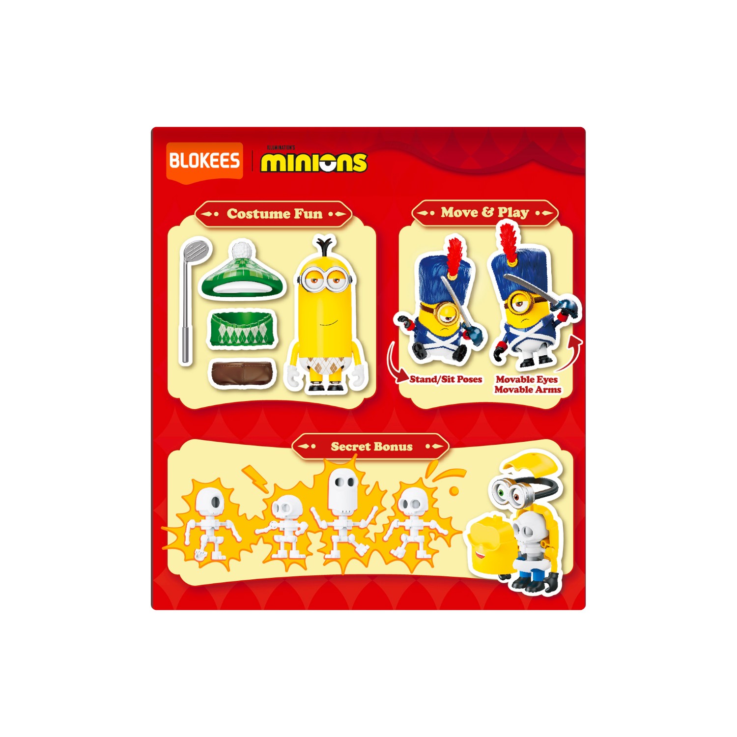 Конструктор BLOKEES Миньоны Мokoo кинетический в ассортименте - фото 5