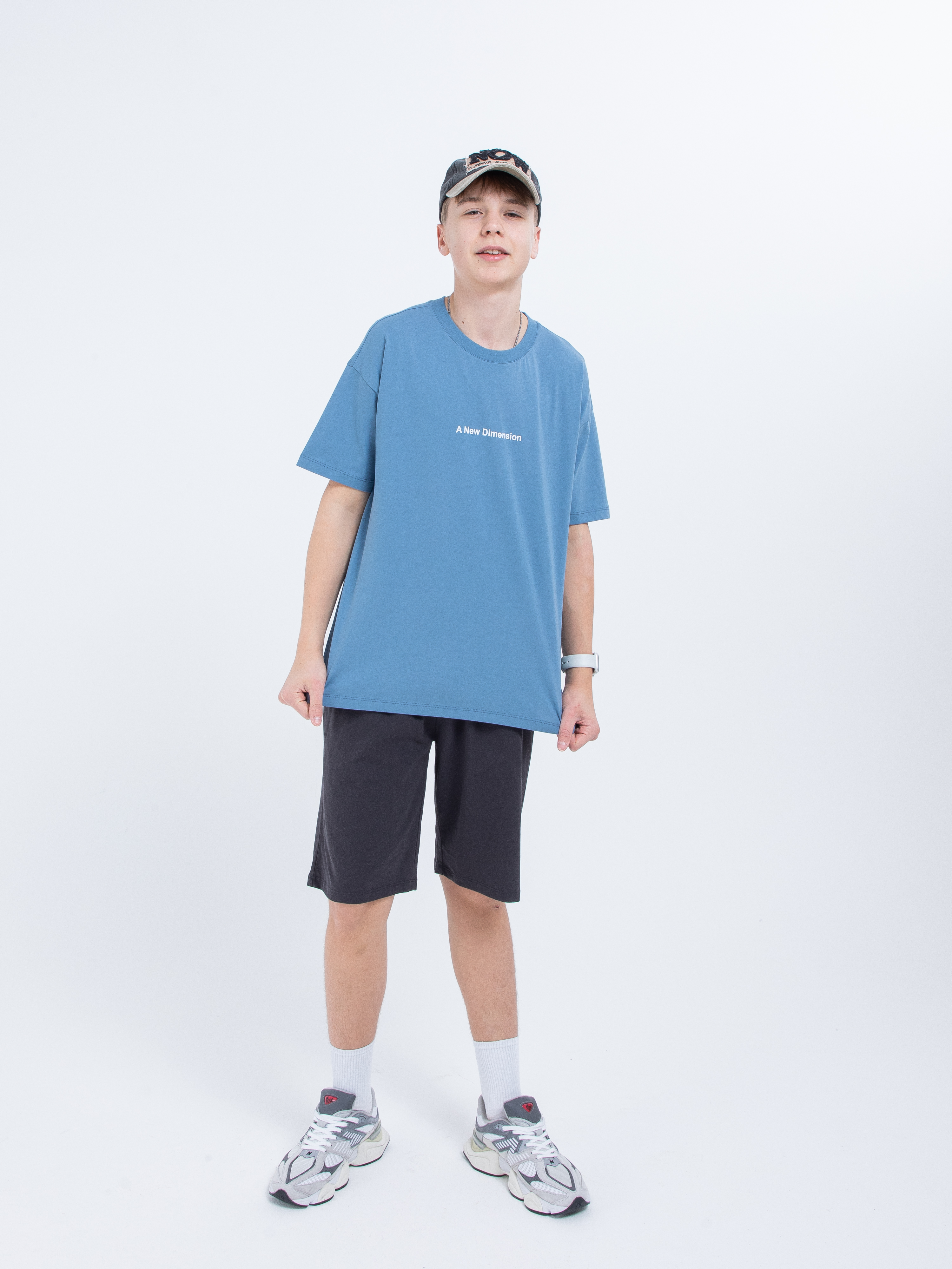 Футболка STELLA MODA 11220_джинс - фото 7