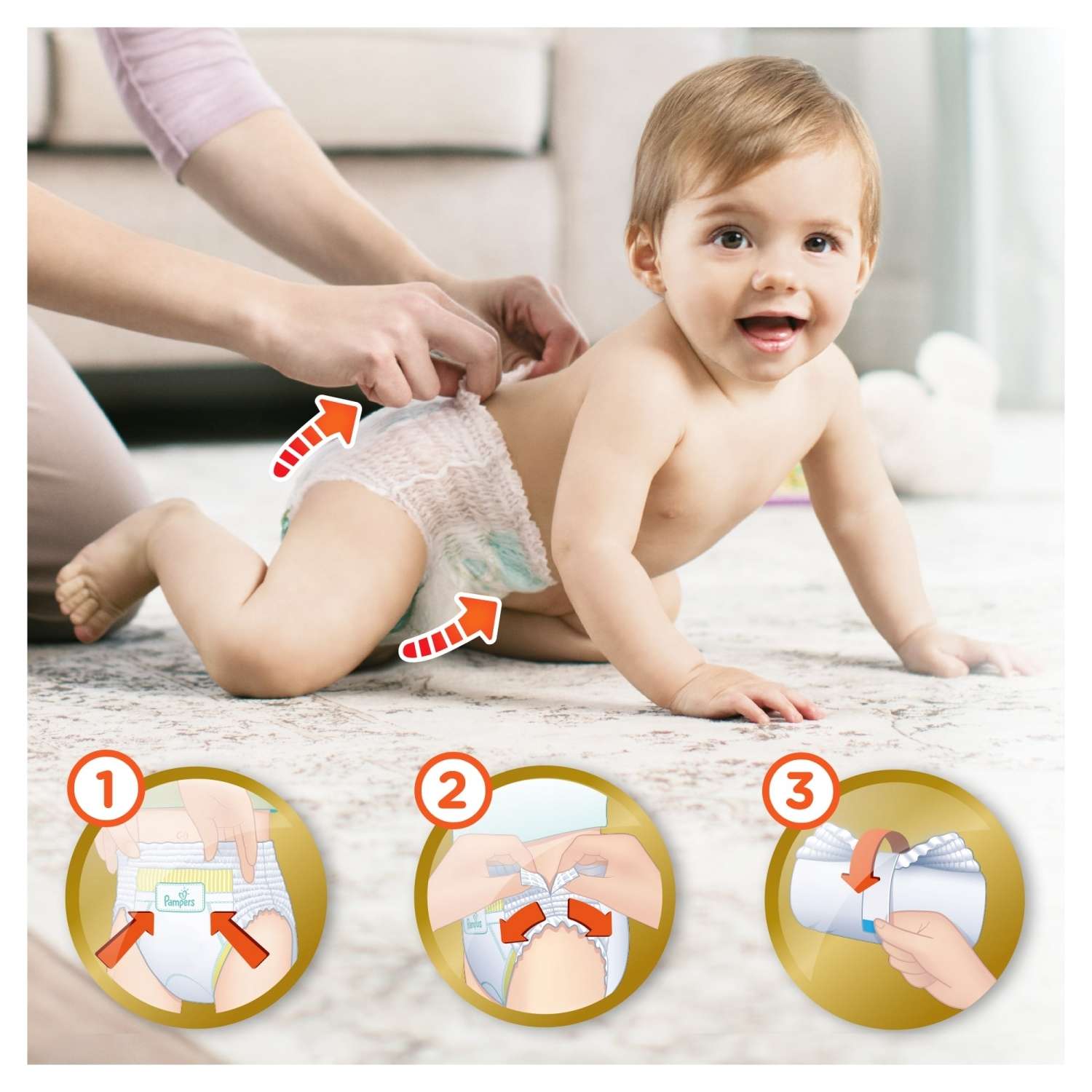 Трусики Pampers Premium Care 5 (12-18 кг) 40 шт. - фото 9