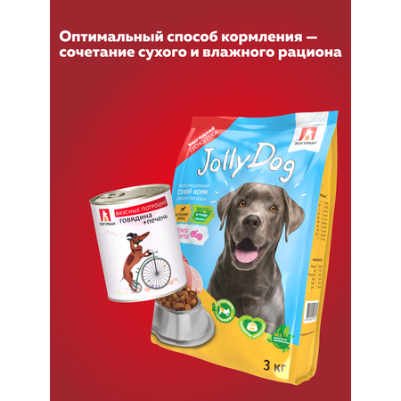 Корм влажный Зоогурман Вкусные потрошки Говядина + Печень 750 г х 6 шт