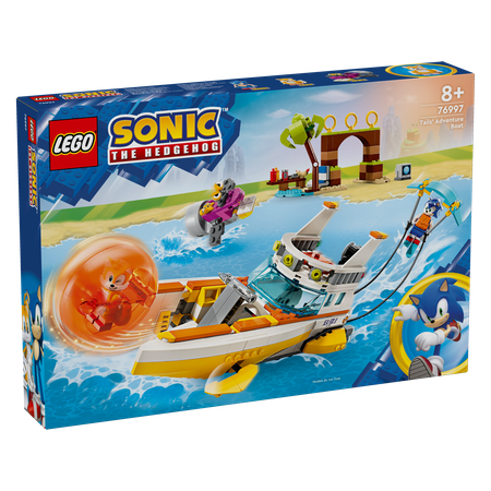 Конструктор LEGO Sonic the Hedgehog Лодка приключений Тейлза блочный