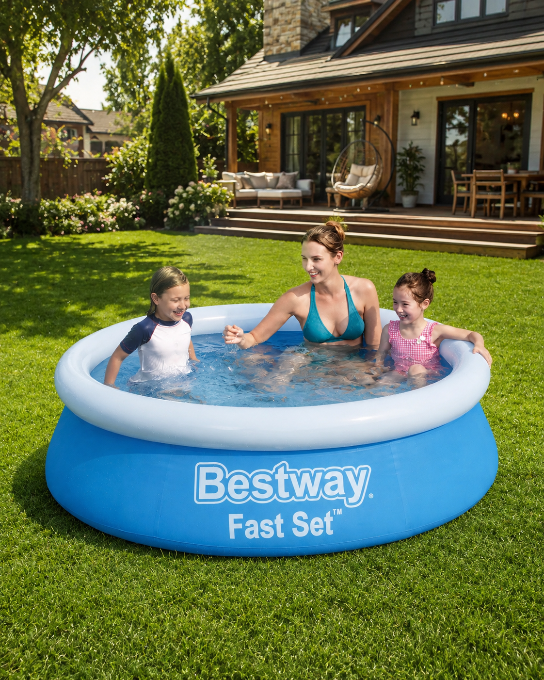 Бассейн Bestway Fast Set - фото 6
