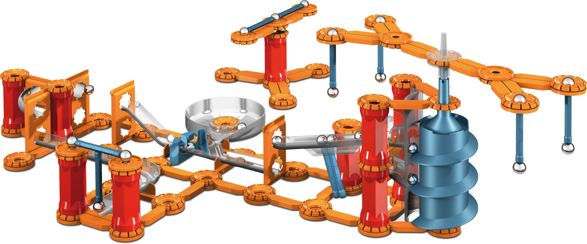 Конструктор Geomag Mechanics Gravity магнитный 330 дет. - фото 5